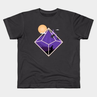 D20 Fantasy Worlds - D10 Kids T-Shirt